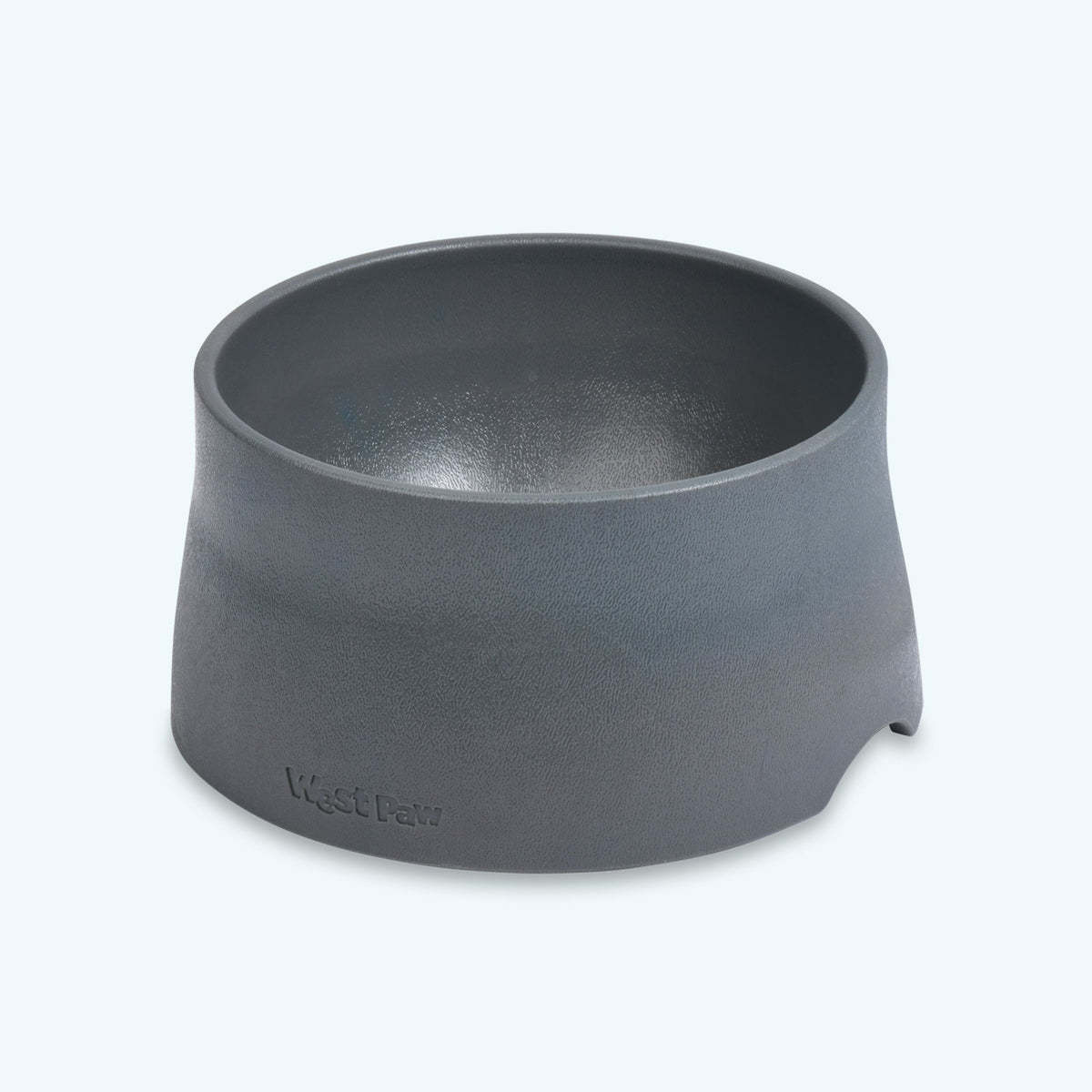 Charcoal non-slip dog bowl