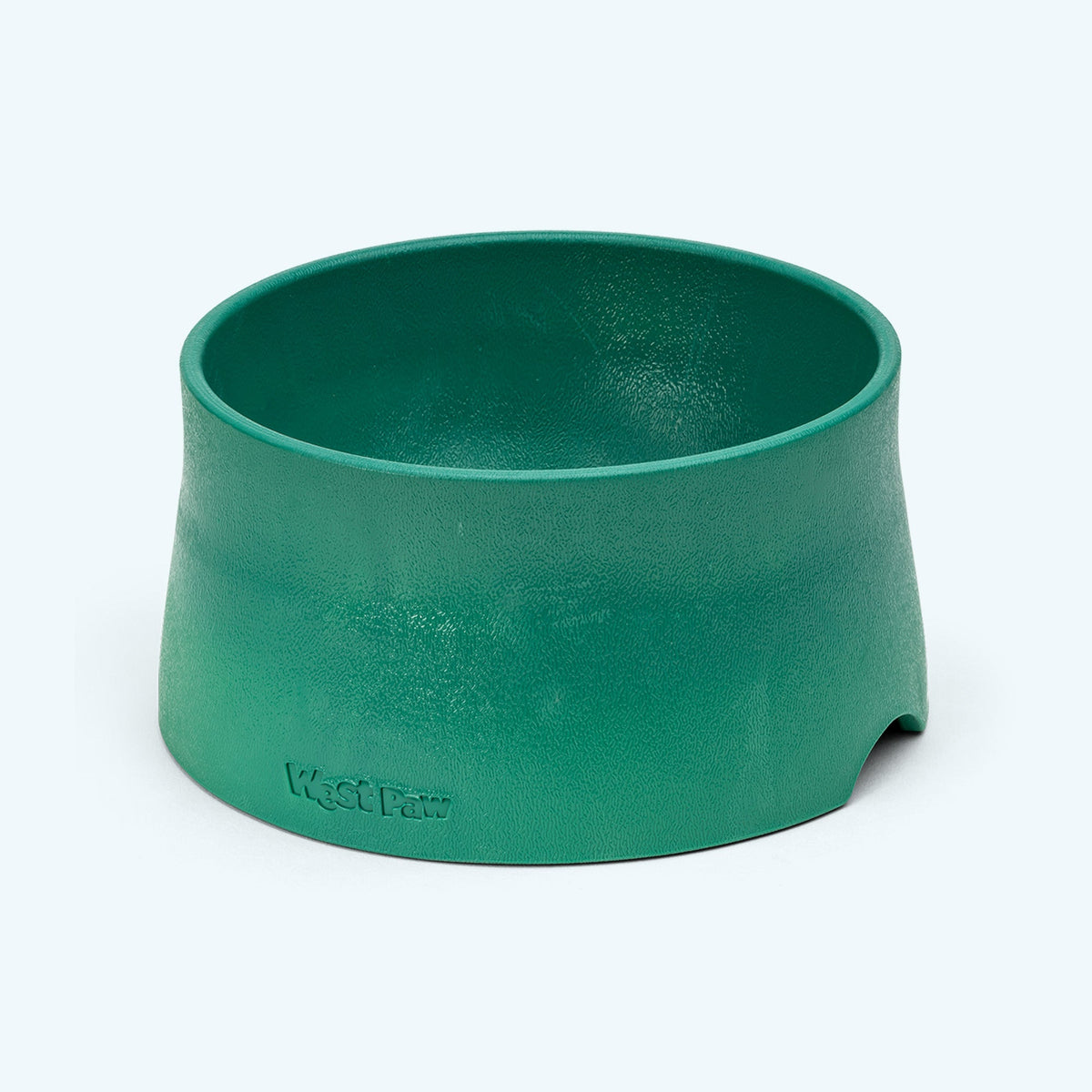 Green non-slip dog bowl
